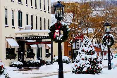 Christmas on Main Wellsboro PA