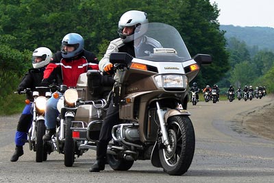 Motorcyclists love the weaving routes through PA Canyon Country