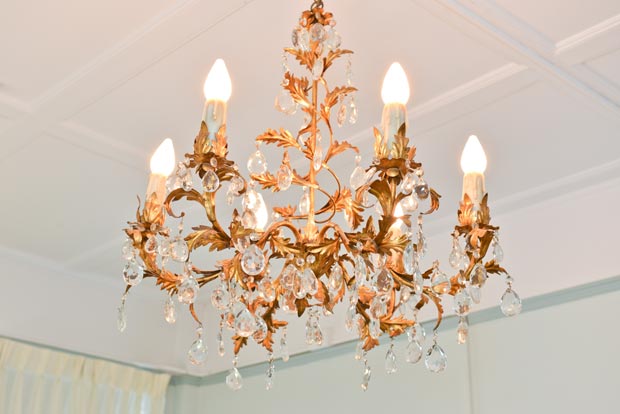 Historic Penn Wells Chandelier