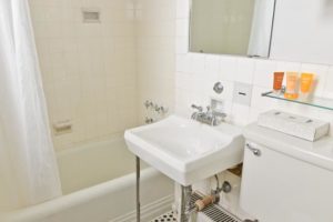 Historic Penn Wells Hotel Guest Bath