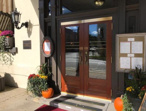 Penn Wells Hotel Gets New Front Doors