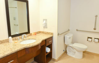 Penn Wells Lodge Suite Accessible Bathroom