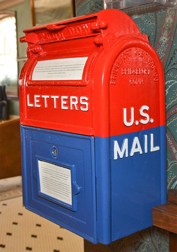 US Mail letterbox