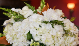 Floral celebration arrangement.