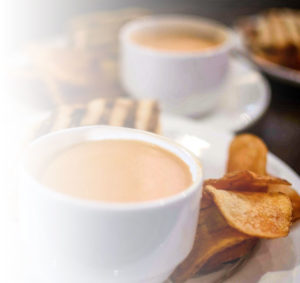 Coffee and pastries