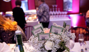 A wedding dinner.